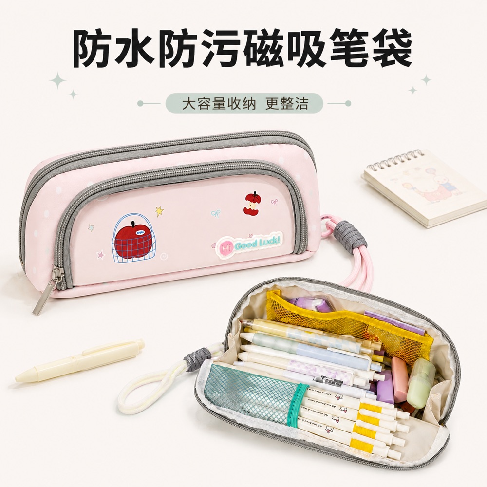 防水防污磁吸笔袋